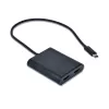 i-tec USB-C 3.1 Dual 4K HDMI vaizdo adapteris, 3.2 Gen 1 (3.1 Gen 1), USB Type-C, HDMI išvestis, 3840 x 2160 pikselių