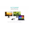 i-tec USB-C 3.1 Dual 4K HDMI vaizdo adapteris, 3.2 Gen 1 (3.1 Gen 1), USB Type-C, HDMI išvestis, 3840 x 2160 pikselių