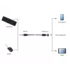 USB laidas Gembird A-OTG-CMAF3-01, USB-C į USB-A, 0,2 m, juodas