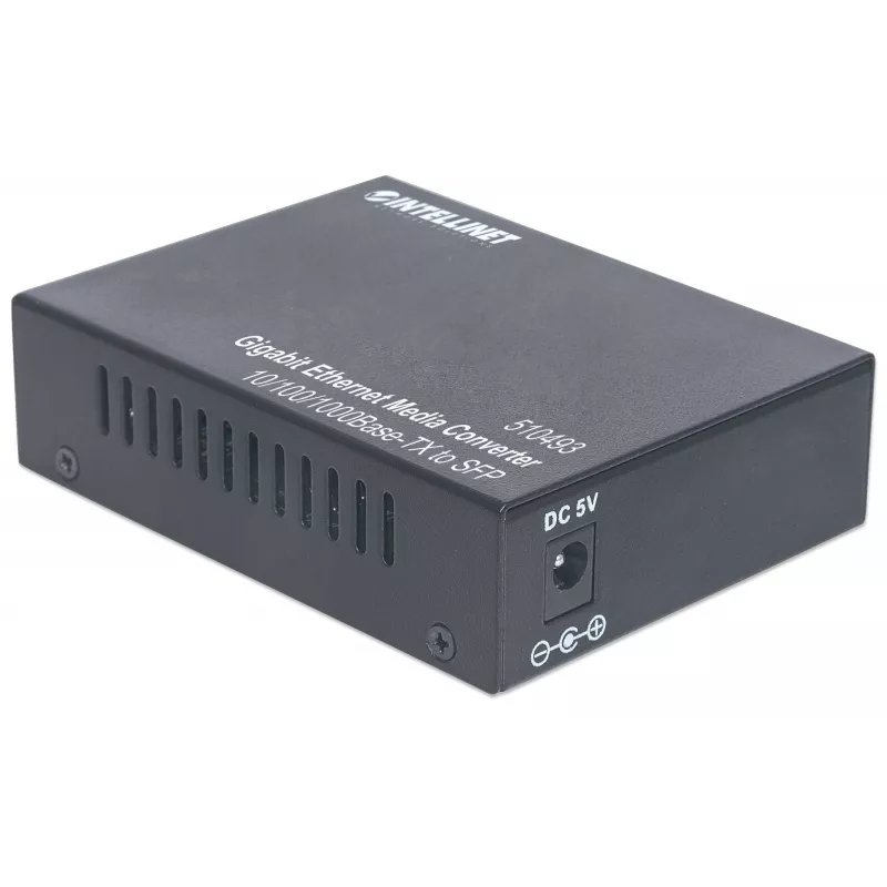 Intellinet Gigabit Ethernet į SFP medijos keitiklis, 10/100/1000Base-Tx į SFP lizdą, tuščias