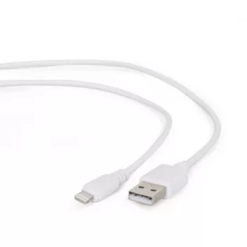 Lightning laidas Gembird CC-USB2-AMLM-2M-W — 2 m, Lightning į USB A, USB 2.0, baltas