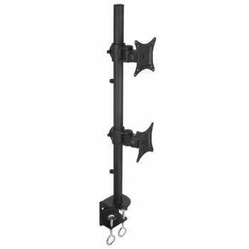 Techly ICA-LCD-350-D monitoriaus laikiklis / stovas 68,6 cm (27 colių) Stalinis Juodas