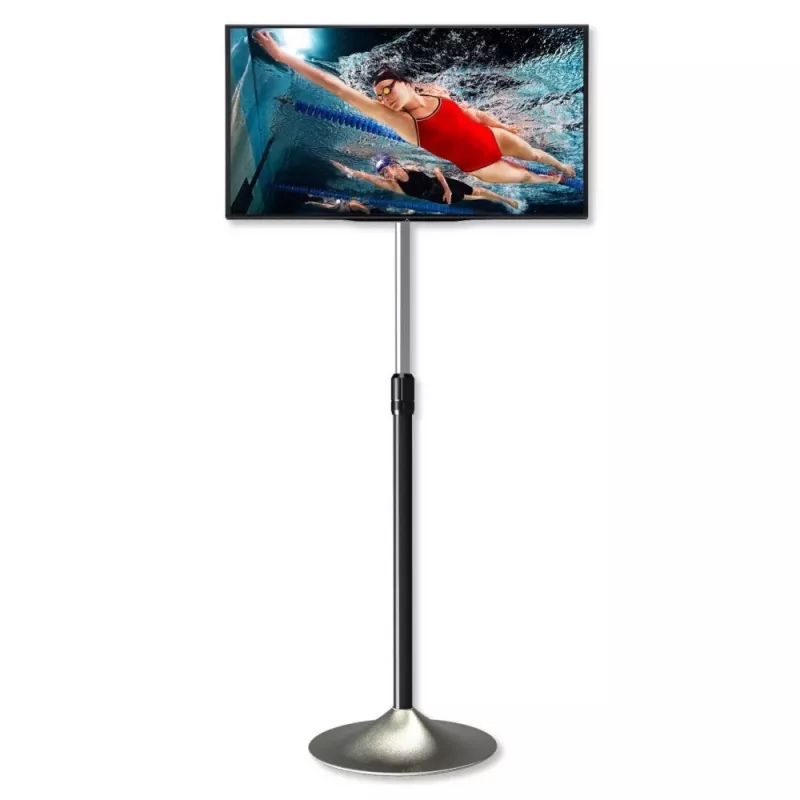 Techly ICA-TR10 televizoriaus stovas 68,6 cm (27 colių) sidabrinis