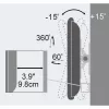 Techly 13-30 inch sieninis laikiklis, skirtas LED LCD TV, pilnai judantis, ICA-LCD 201BK