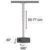 Techly Support Projector Ceiling Extension 500-770 mm Balta ICA-PM 104MW