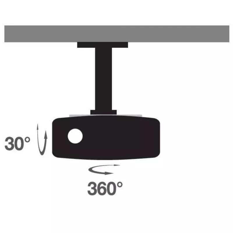 Techly Bracket Universal Projector Ceiling Balta ICA-PM 200WH