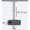 Techly Projector Ceiling Stand Extension 30-37 cm Sidabrinė ICA-PM 102S