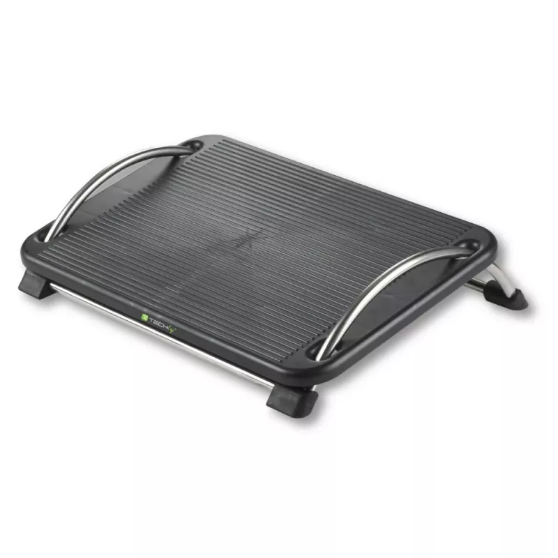 Techly reguliuojama kojų atrama ICA-FR 13, juoda, ABS sintetika, 430 mm, 280 mm, 1.24 kg