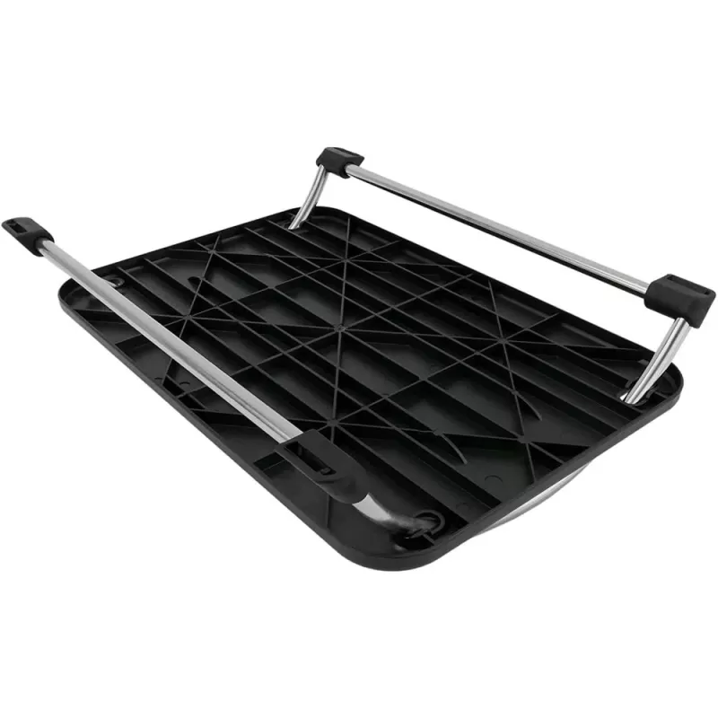 Techly reguliuojama kojų atrama ICA-FR 13, juoda, ABS sintetika, 430 mm, 280 mm, 1.24 kg