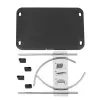 Techly reguliuojama kojų atrama ICA-FR 13, juoda, ABS sintetika, 430 mm, 280 mm, 1.24 kg