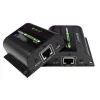 Techly HDMI ilgintuvas Full HD kabeliu Cat.5E / 6 / 6A / 7 iki 60m automatiškai reguliuojamas IDATA EXT-E70I