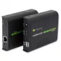 Techly IDATA HDMI-KVM2 KVM plėstuvas Siųstuvas ir imtuvas