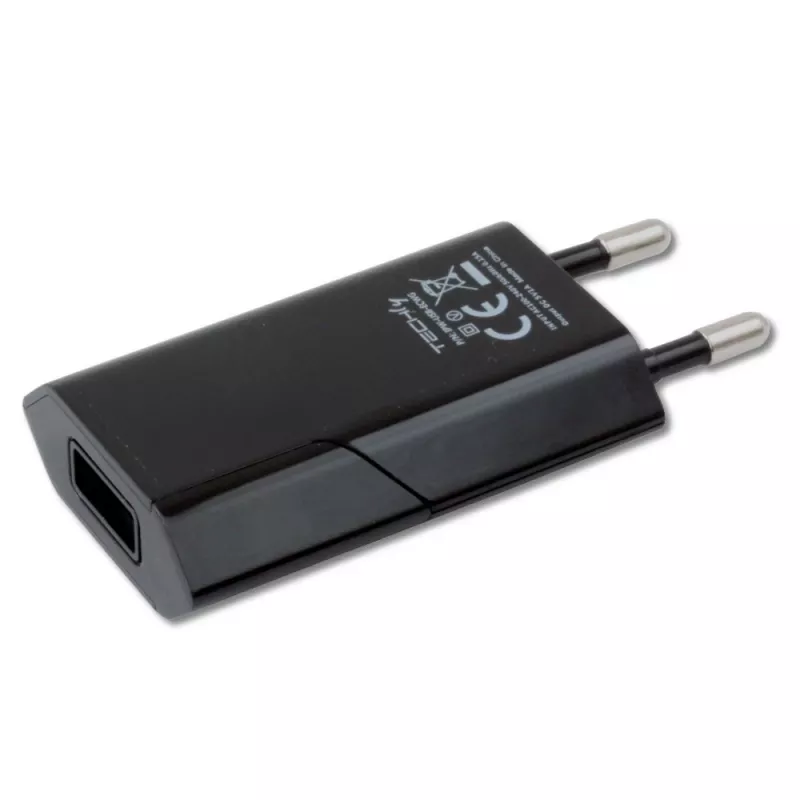 Techly Compact Charger USB 1A European Plug Juoda