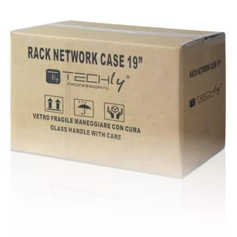 Techly Wall Rack Cabinet 19 6U prof. 320 Pilka Assembled” I-CASE EL-1006G32