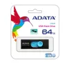 ADATA UV220 USB atmintinukė 64 GB USB Type-A 2.0 Juoda, Mėlyna