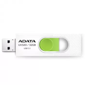 ADATA UV320 USB atmintukė 32 GB USB Type-A 3.2 Gen 1 (3.1 Gen 1) Žalia, Balta