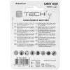 Techly Blister 4 Batteries High Power Mini Stilo AAA Alkaline LR03 1.5V IBT-KAL-LR03T