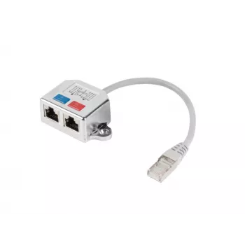 LANBERG adapteris LAN RJ45/2x RJ45 Ftp skirstytuvas AD-0026-S
