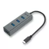 i-tec Metal USB-C HUB 4 prievadai