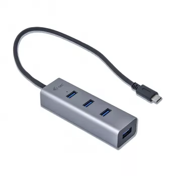 i-tec Metal USB-C HUB 4 prievadai