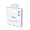 i-tec Metal USB-C HUB 4 prievadai