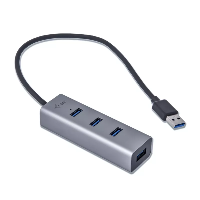 USB šakotuvas i-tec Metal USB 3.0 HUB 4 prievadai