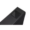 PC korpusas IBOX ORCUS X14 Midi Tower Juoda — ITX/ATX, šoninis langas, raudonas apšvietimas, 3×3,5 col. lizdai, 2×2,5 col. lizdai, 1×5,25 col., USB 3.2 Gen1 Type-A
