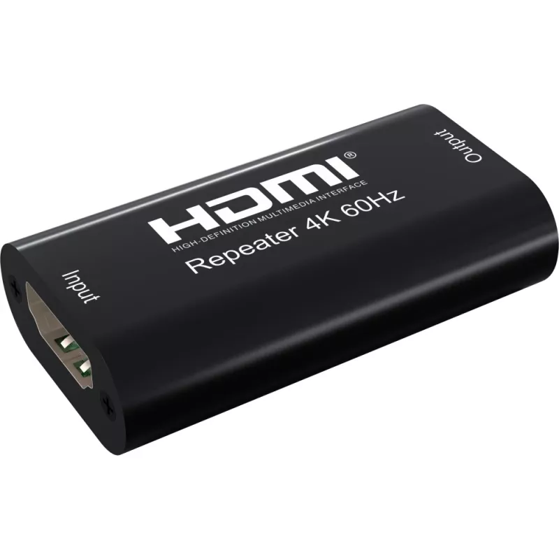 AV kartotuvas TECHLY IDATA-HDMI2-RIP4KT — HDMI 2.0, HDCP 2.2, 4096×2160, maks. atstumas 40 m, juodas