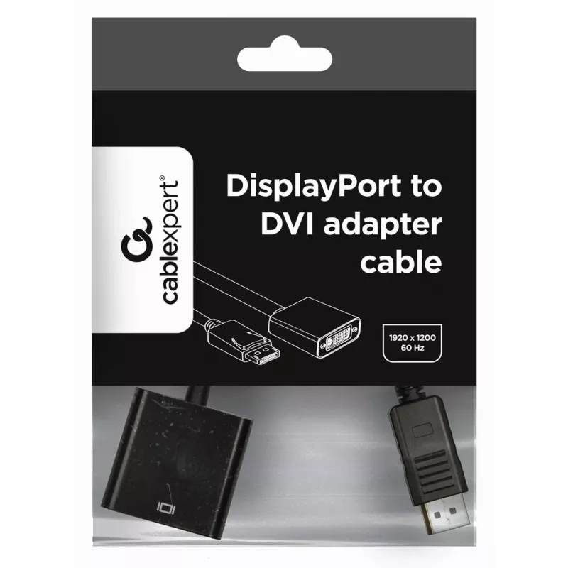 GEMBIRD DisplayPort į DVI adapterio kabelis - Juodas