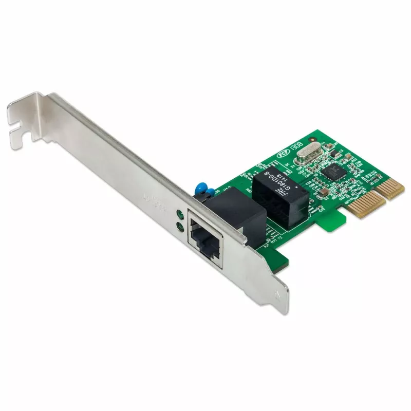 Intellinet Gigabit PCI Express tinklo plokštė, 10/100/1000 Mbps PCI Express RJ45 eterneto plokštė