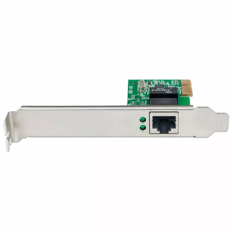 Intellinet Gigabit PCI Express tinklo plokštė, 10/100/1000 Mbps PCI Express RJ45 eterneto plokštė