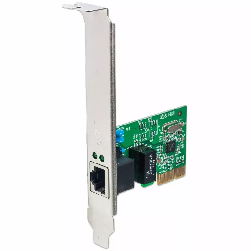 Intellinet Gigabit PCI Express tinklo plokštė, 10/100/1000 Mbps PCI Express RJ45 eterneto plokštė