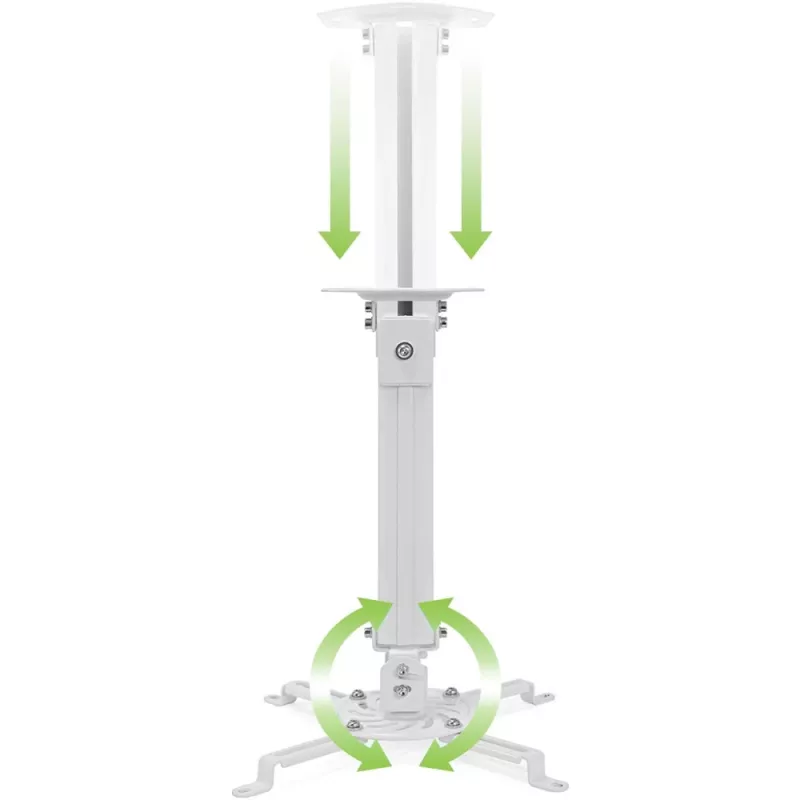 Techly Projektoriaus Lubinio Laikiklio Prailginimas 545-900 mm Sidabrinis ICA-PM 18M