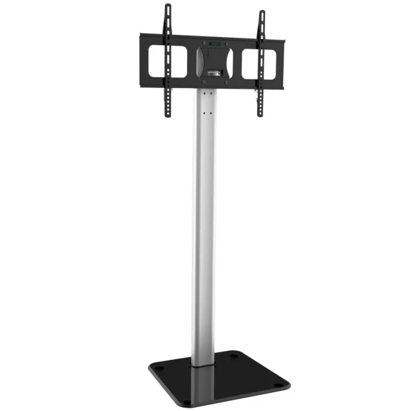 Techly ICA-TR11 televizoriaus laikiklis/stovas 177,8 cm (70 colių) juoda, sidabrinė