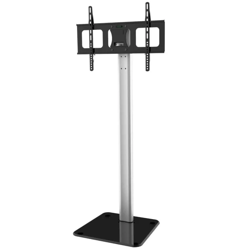 Techly ICA-TR11 televizoriaus laikiklis/stovas 177,8 cm (70 colių) juoda, sidabrinė