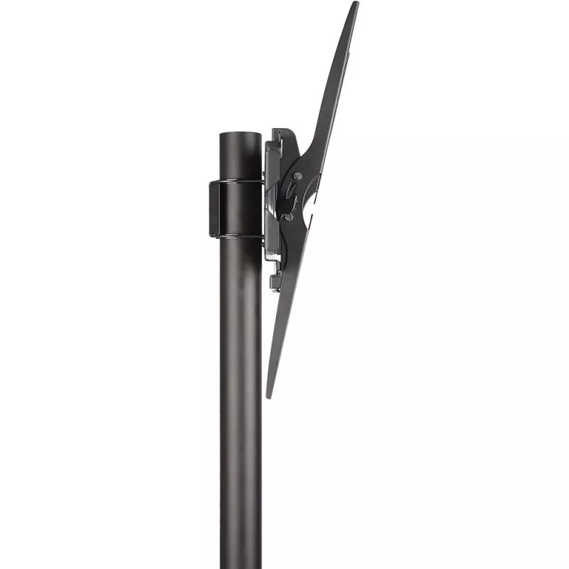 Techly Trolley Floor Stand LCD/LED/Plasma 23 inch-55 inch, 58.4 cm (23 inch), 139.7 cm (55 inch), 50 x 50 mm, 400 x 400 mm, -15 - 15°, Juoda