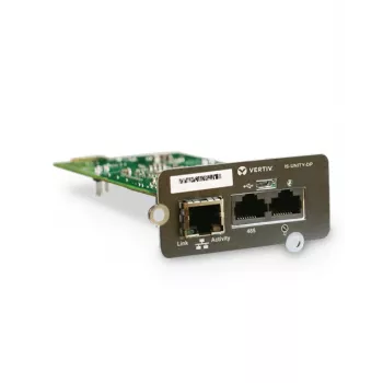 Vertiv Liebert IntelliSlot Unity kortelė, vidinė, laidinė, RJ-45, eternetas, 100 Mbit/s