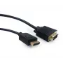 GEMBIRD DisplayPort į VGA adapterio kabelis 2,0 m, juodas