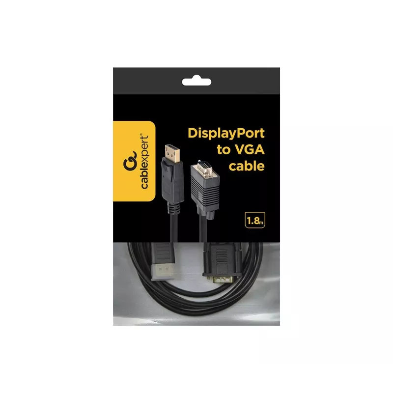 GEMBIRD DisplayPort į VGA adapterio kabelis 2,0 m, juodas
