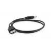 GEMBIRD USB 2.0 prailginimo kabelis, 0,75 m - Juodas