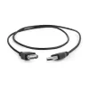 GEMBIRD USB 2.0 prailginimo kabelis, 0,75 m - Juodas