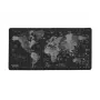 Pelės kilimėlis NATEC Time Zone Map Maxi — medžiaginis 400×800 mm, 2,5 mm, atsparus vandeniui, neslidus