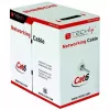 Tinklo kabelis TECHLY Cat6 U/UTP ITP6-CCA-305-BL, 305 m, 23 AWG vientisas, 250 MHz, mėlynas, PVC apvalkalas
