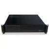 Serverio stovo korpusas TECHLY I-CASE IPC-240L, 2U, micro ATX, 4x 3,5 colio lizdai, 1x 5,25 colio lizdas, 465x400x88,8 mm, juodas