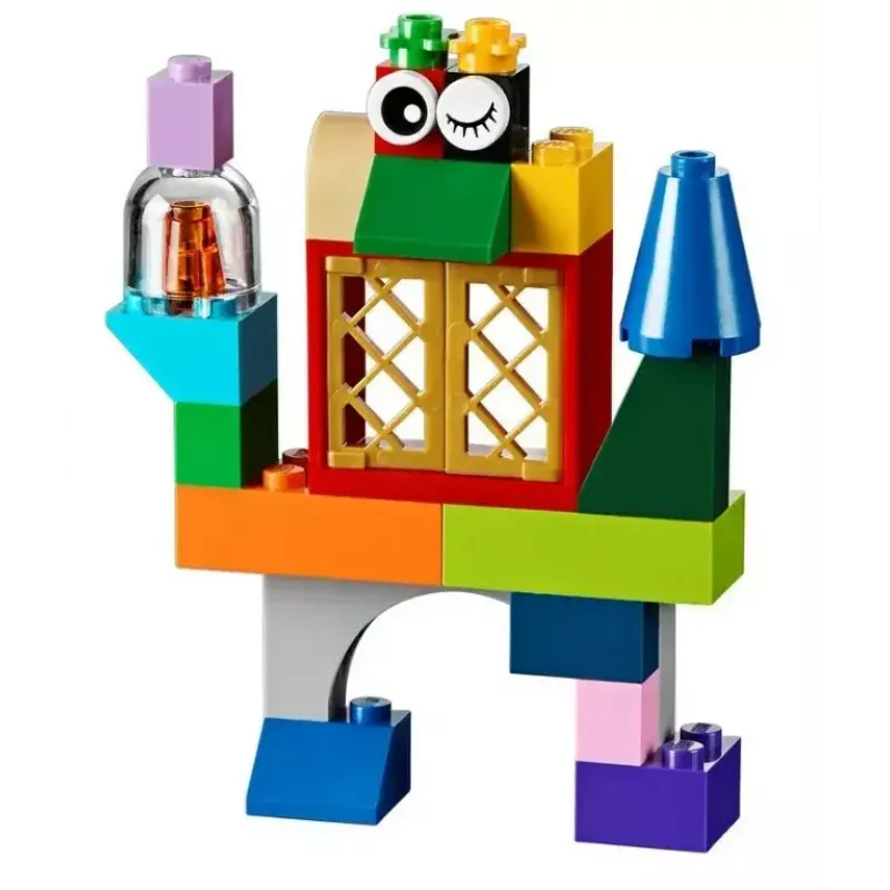 Konstravimo rinkinys LEGO Classic 10698 — 790 detalių, daugiaspalvis, 33 spalvos, yra žalios pagrindo plokštės ir priedai