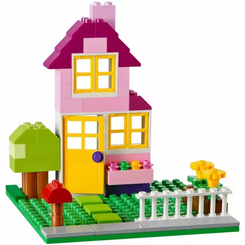 Konstravimo rinkinys LEGO Classic 10698 — 790 detalių, daugiaspalvis, 33 spalvos, yra žalios pagrindo plokštės ir priedai