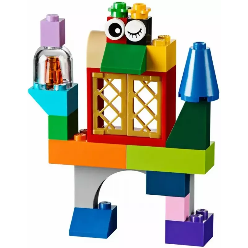 Konstravimo rinkinys LEGO Classic 10698 — 790 detalių, daugiaspalvis, 33 spalvos, yra žalios pagrindo plokštės ir priedai