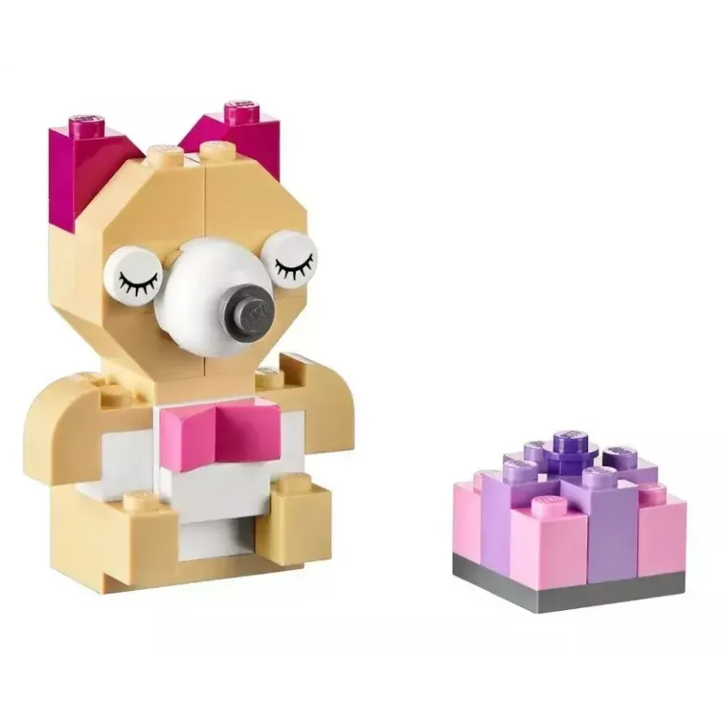 Konstravimo rinkinys LEGO Classic 10698 — 790 detalių, daugiaspalvis, 33 spalvos, yra žalios pagrindo plokštės ir priedai
