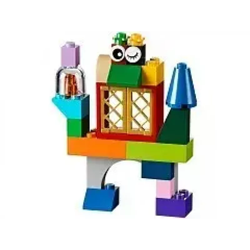 Konstravimo rinkinys LEGO Classic 10698 — 790 detalių, daugiaspalvis, 33 spalvos, yra žalios pagrindo plokštės ir priedai