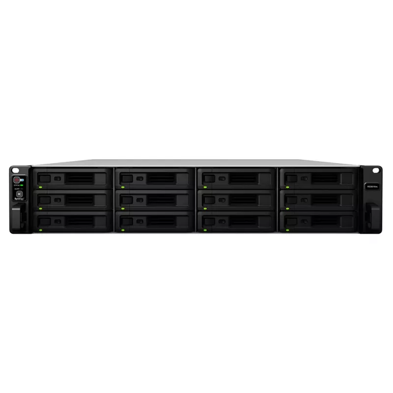 SYNOLOGY Rack Station RS3618xs 2U 12 bay NAS serveris (be diskų)